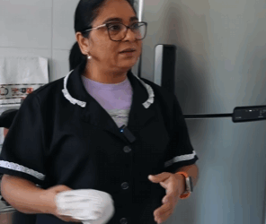 H2901008 Empregada saiu mais cedo sem avisar Patrão ficou bravo part2