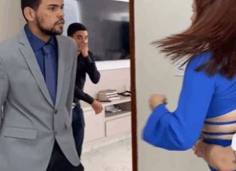 H2708004 Noiva beija cunhado part2