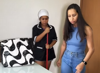 H0906007 Pediu pro patrão se esconder pra ele ver que sua mulher aprontava! part2