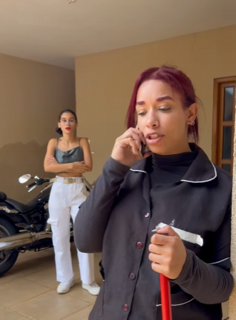 H1211003 Empregada não tinha condições de comprar uma mochila para filho, essa foi atitude da Patroa part2