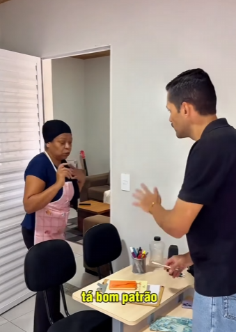 H1103009 Adriana contou para patrão oque sua esposa fez com mãe dele part2