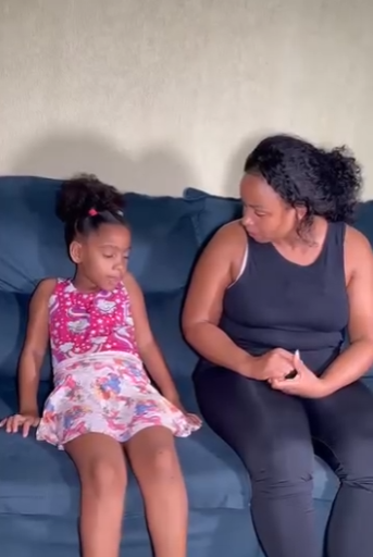 Menina da lição em EX patroa, pra defender sua mãe part2