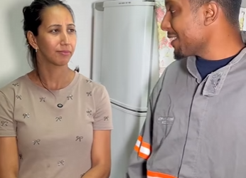 H1014013 Esposa dorme dia todo olha atitude do esposo! part2