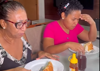 Mulher tenta fazer mal sogra mas empregada vê tudo toma essa atitude! part2