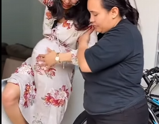 H1506027 Empregada entra em trabalho de p4rt0 patroa neg4 ajuda part2