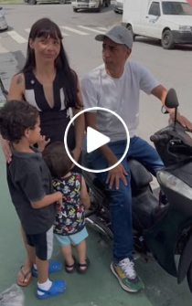 T1316012 Ela queria deixar os filhos com seu Pai para passear part2