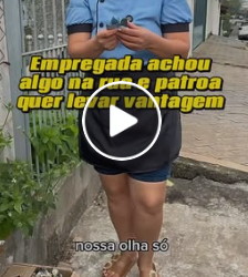 T3410008 Patroa tentou tirar vantagem do que funcionária acha no lixo mais não esperava por isso. Parte2